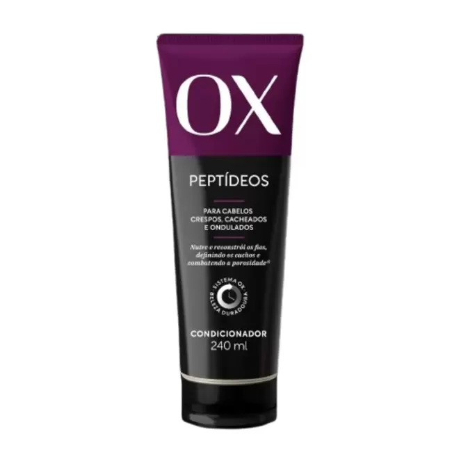 Oferta de Condicionador Ox Peptídeos 240ml por R$25,69 em Farmácias Pague Menos