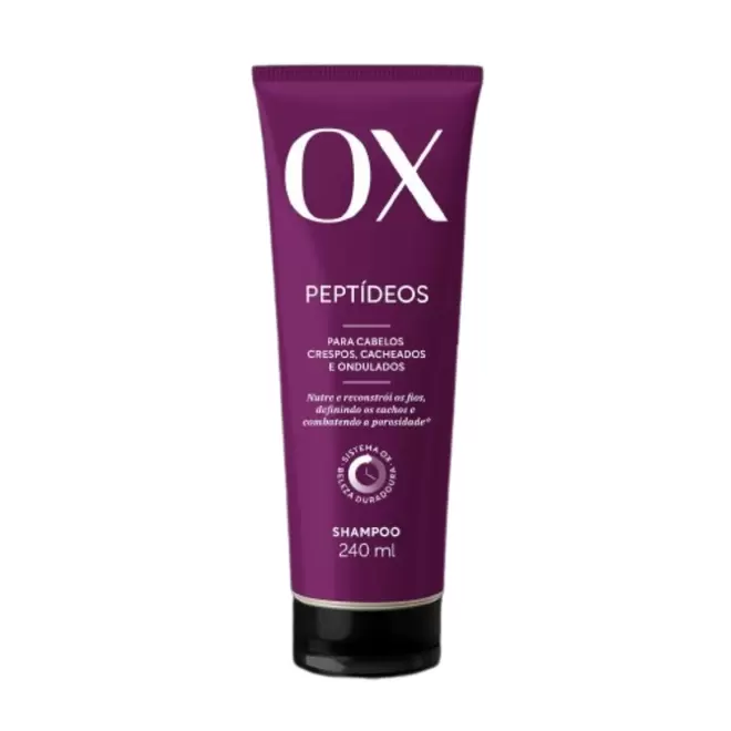 Oferta de Shampoo Ox Peptídeos 240ml por R$24,59 em Farmácias Pague Menos