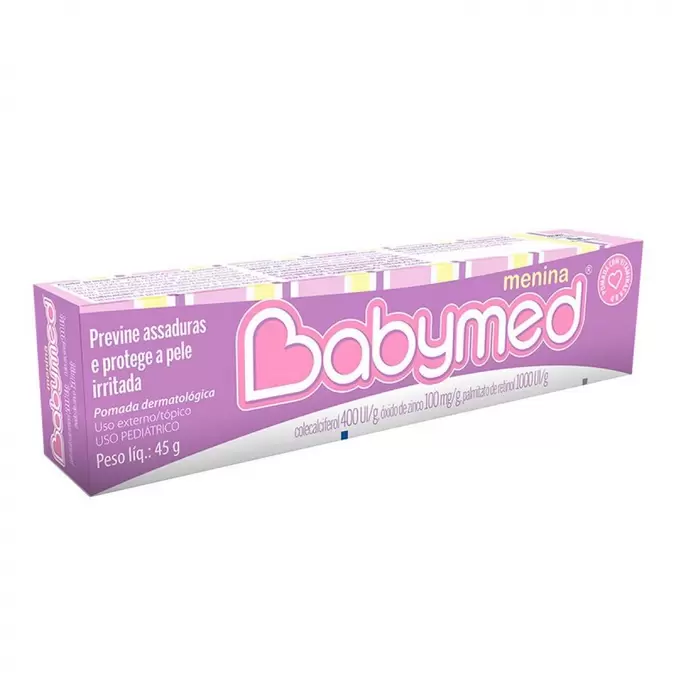 Oferta de Babymed Pomada Menina - 45g - Rosa por R$13,98 em Farmácias Pague Menos