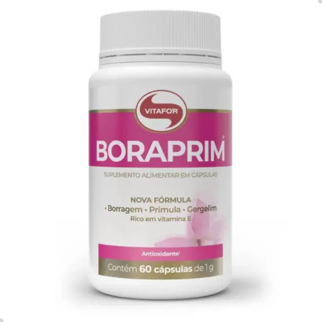 Oferta de Óleo de Prímula Boraprim 1000mg (30 Cápsulas) - Vitafor por R$48,1 em Farmácias Pague Menos