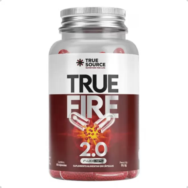 Oferta de Thermo True Fire 2.0 (60 Cápsulas) - True Source por R$86,8 em Farmácias Pague Menos