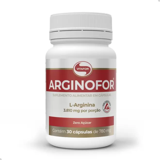 Oferta de Arginofor (30 Cápsulas) - Vitafor por R$52 em Farmácias Pague Menos