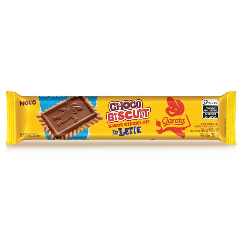 Oferta de Biscoito Garoto Choco Maisena E Tablete Chocolate Ao Leite 78g por R$5,49 em Farmácias Pague Menos