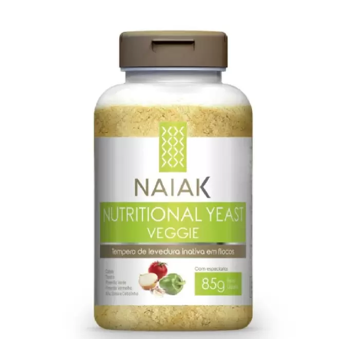 Oferta de Levedura em Flocos Nutritional Yeast Veggie 85g - Naiak por R$48 em Farmácias Pague Menos