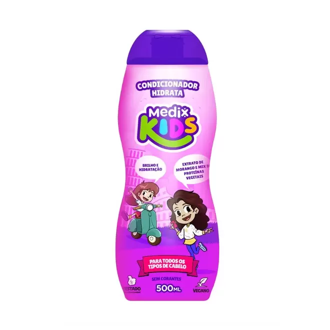 Oferta de Condicionador Hidrat Medix Kids 500ml por R$18,64 em Farmácias Pague Menos