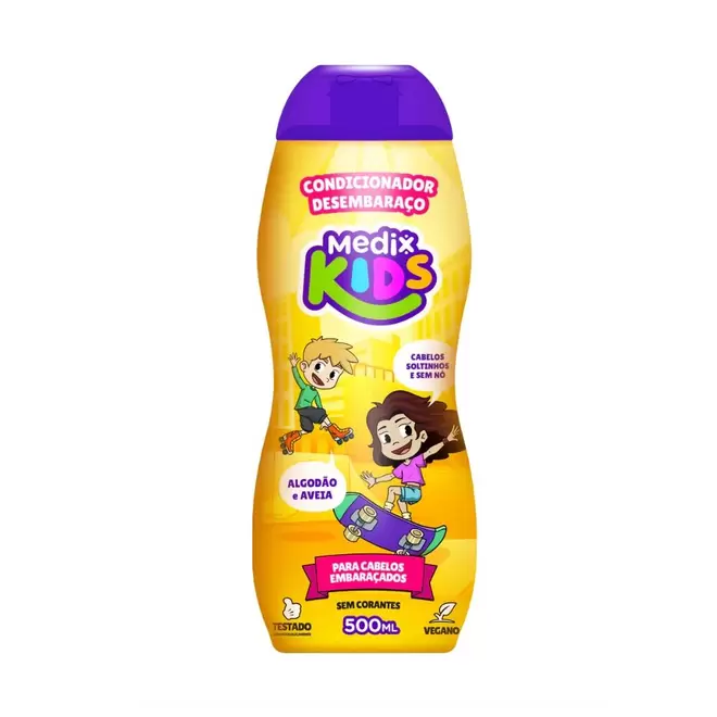 Oferta de Condicionador Desembaraço Medix Kids 500ml por R$19,45 em Farmácias Pague Menos