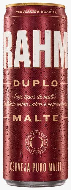 Oferta de Cerveja Brahma Duplo Malte Puro Malte Lata 350ml por R$3,29 em Festval