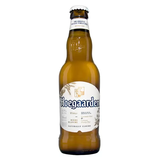 Oferta de Cerveja Hoegaarden Wit Blanche Long Neck 330ml por R$5,99 em Festval