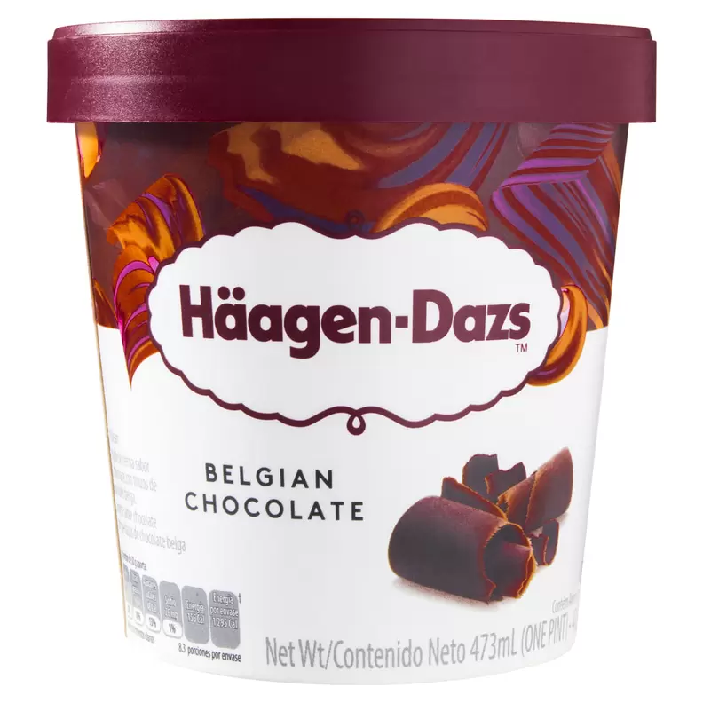 Oferta de Sorvete Haagen-Dazs Chocolate Belgian 473ml por R$58,9 em Festval