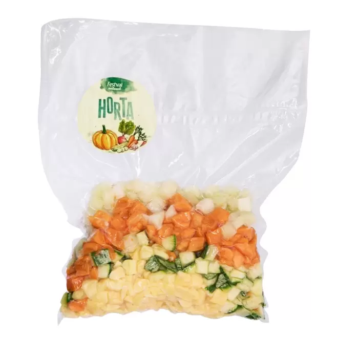 Oferta de Mix Batata Doce e Cenoura 400g por R$6,99 em Festval