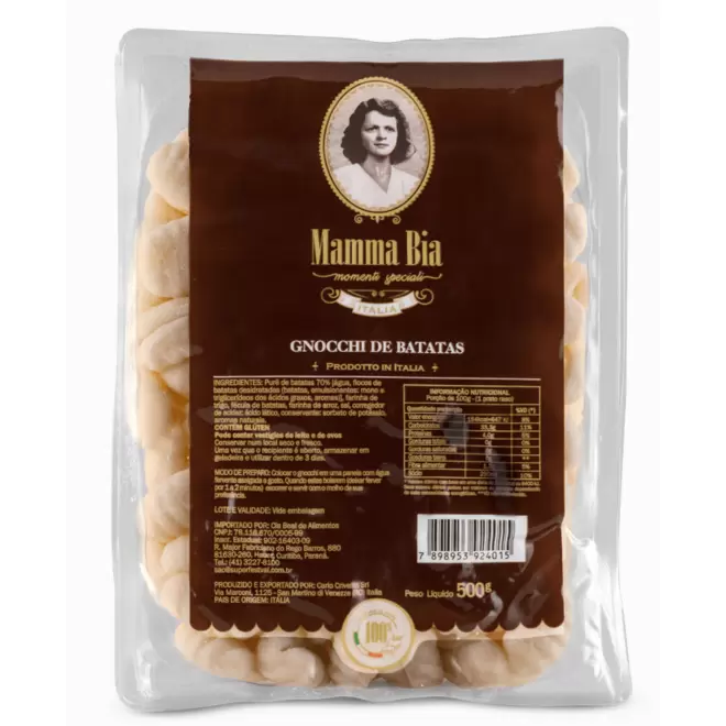 Oferta de Nhoque Italiano de Batata Mini Mamma Bia 500g por R$9,98 em Festval