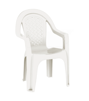 Oferta de Cadeira com Braço Stylus de Plástico Off New Plastic 896 por R$48,99 em Freitas Varejo