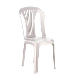 Oferta de Cadeira Bistrô de Plástico Off White Polyplast por R$29,99 em Freitas Varejo