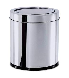 Oferta de Lixeira Inox com Tampa Basculante Brinox 5,4L 3032202 por R$112,99 em Freitas Varejo