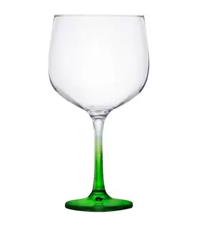 Oferta de Taça Gin Vidro Paris Verde 710ML Útil Bazar RF4569 por R$19,99 em Freitas Varejo