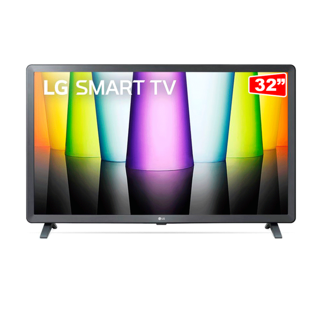 Oferta de Smart TV LG LED 32" Full HD 32LQ620 WiFi, Bluetooth, HDR ThinQAI Compatível com Smart Magic Google Alexa | Dark Iron Gray por R$1549 em Fujioka