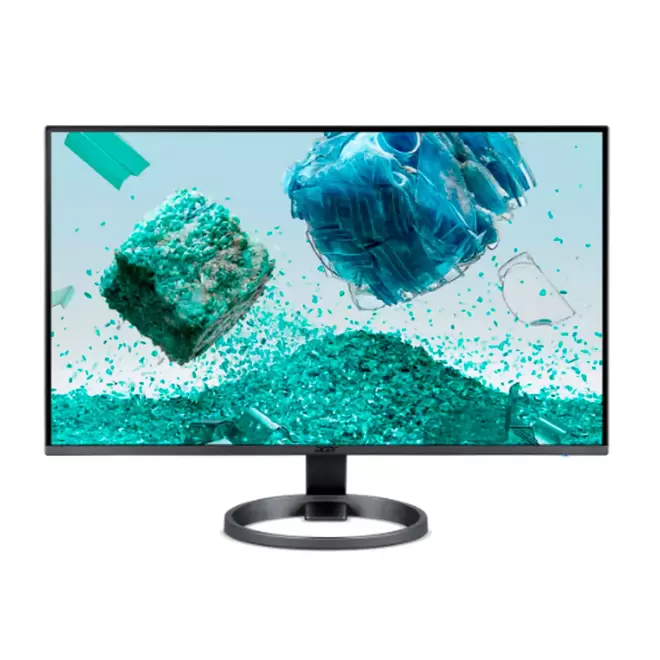 Oferta de Monitor Acer LED Vero Ecológico RL2, 23,8' Full HD, Zero Frame, 100Hz, AMD FreeSync, Flickerless, RL242Y | Preto por R$859 em Fujioka