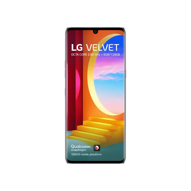 Oferta de Smartphone LG Velvet 6GB, 128GB, Tela de 6,8" FULL HD+, Câmera tripla 48MP+8MP+5MP, Selfie de 16MP, Resistência IP68 | Aurora White por R$4299 em Fujioka