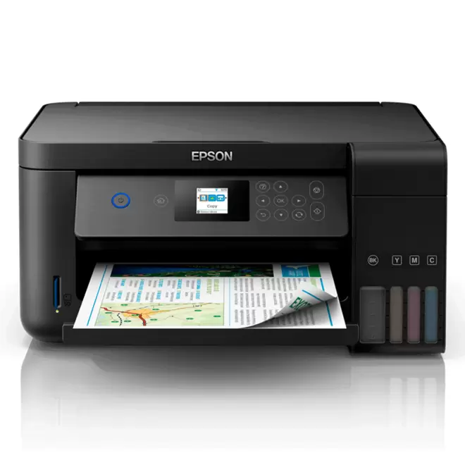 Oferta de Impressora Epson Multifuncional Ecotank L4160, Wireless, Wi-Fi Direct por R$1899 em Fujioka