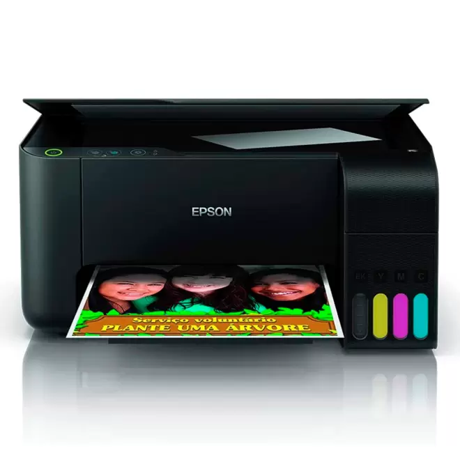 Oferta de Impressora Multifuncional Epson EcoTank L3110 por R$1299 em Fujioka