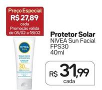 Oferta de Nivea - Protetor Solar por R$31,99 em Drogal