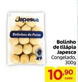Oferta de Japesca - Bolinho De Tilapia por R$10,9 em Nacional