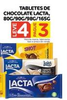 Oferta de Lacta - Tabletes De Chocolate  em Super Bompreço