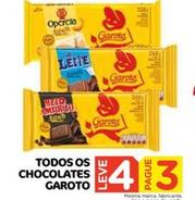 Oferta de Garoto - Todos Os Chocolates  em Nacional