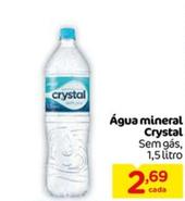 Oferta de Crystal - Água Mineral  por R$2,69 em Super Bompreço