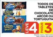 Oferta de Arcor Tortuguita - Todos Os Tabletes De Chocolate em Carrefour