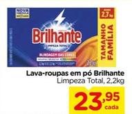 Oferta de Brilhante - Lava Roupas Em Pó por R$22,85 em Carrefour