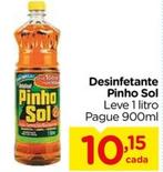 Oferta de Pinho Sol - Desinfetante por R$11,79 em Carrefour