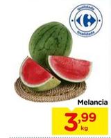 Oferta de Melancia por R$3,99 em Carrefour