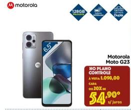 Oferta de Motorola - Moto G23 por R$1098 em Carrefour