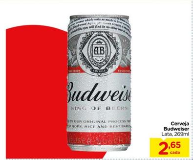 Oferta de Budweiser - Cerveja por R$2,65 em Carrefour
