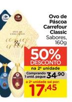 Oferta de Carrefour - Ovo De Páscoa Classic por R$34,9 em Nacional