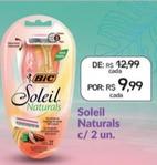 Oferta de Bic - Soleil Naturals por R$9,99 em Drogal