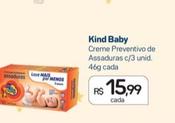Oferta de Kind Baby - Creme Preventivo De Assaduras C/3 Unid. por R$15,99 em Drogal