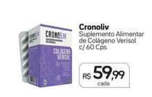 Oferta de Cronoliv - Suplemento Alimentar De Colágeno Verisol por R$59,99 em Drogal