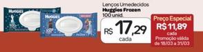Oferta de Huggies - Lenços Umedecidos Frozen por R$17,29 em Drogal