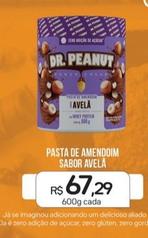 Oferta de Avela - Pasta De Amendoim Sabor  por R$67,29 em Drogal