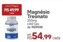 Oferta de Goodvit - Magnesio Treonato por R$54,99 em Drogal
