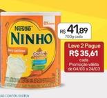 Oferta de Nestlé - Ninho por R$41,89 em Drogal
