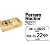 Oferta de Ferrero Rocher - Bombom por R$22,99 em Drogal