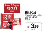 Oferta de Kit Kat - Chocolate Ao Leite  por R$3,99 em Drogal