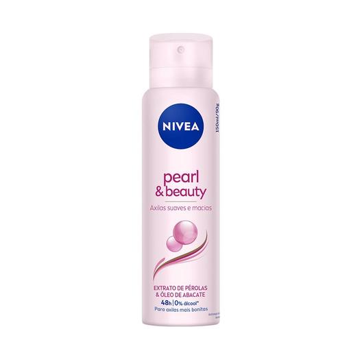 Oferta de Desodorante Antitranspirante Aerosol Nivea Pearl & Beauty 150ml por R$10,99 em Drogal