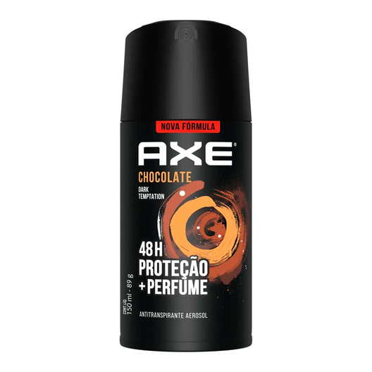 Oferta de Desodorante Antitranspirante Axe Dark Temptation Chocolate 150ml por R$7,99 em Drogal