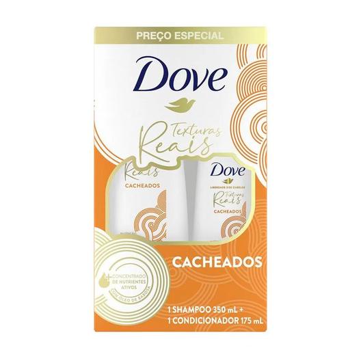 Oferta de Kit Shampoo Dove Texturas Reais Cacheados 300ml + Condicionador 175ml por R$19,89 em Drogal