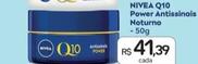 Oferta de Nivea - Q10 Power Antissinais Noturno por R$41,39 em Drogal