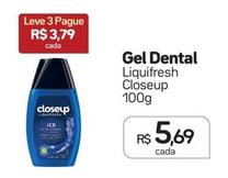 Oferta de Close Up - Gel Dental por R$5,69 em Drogal